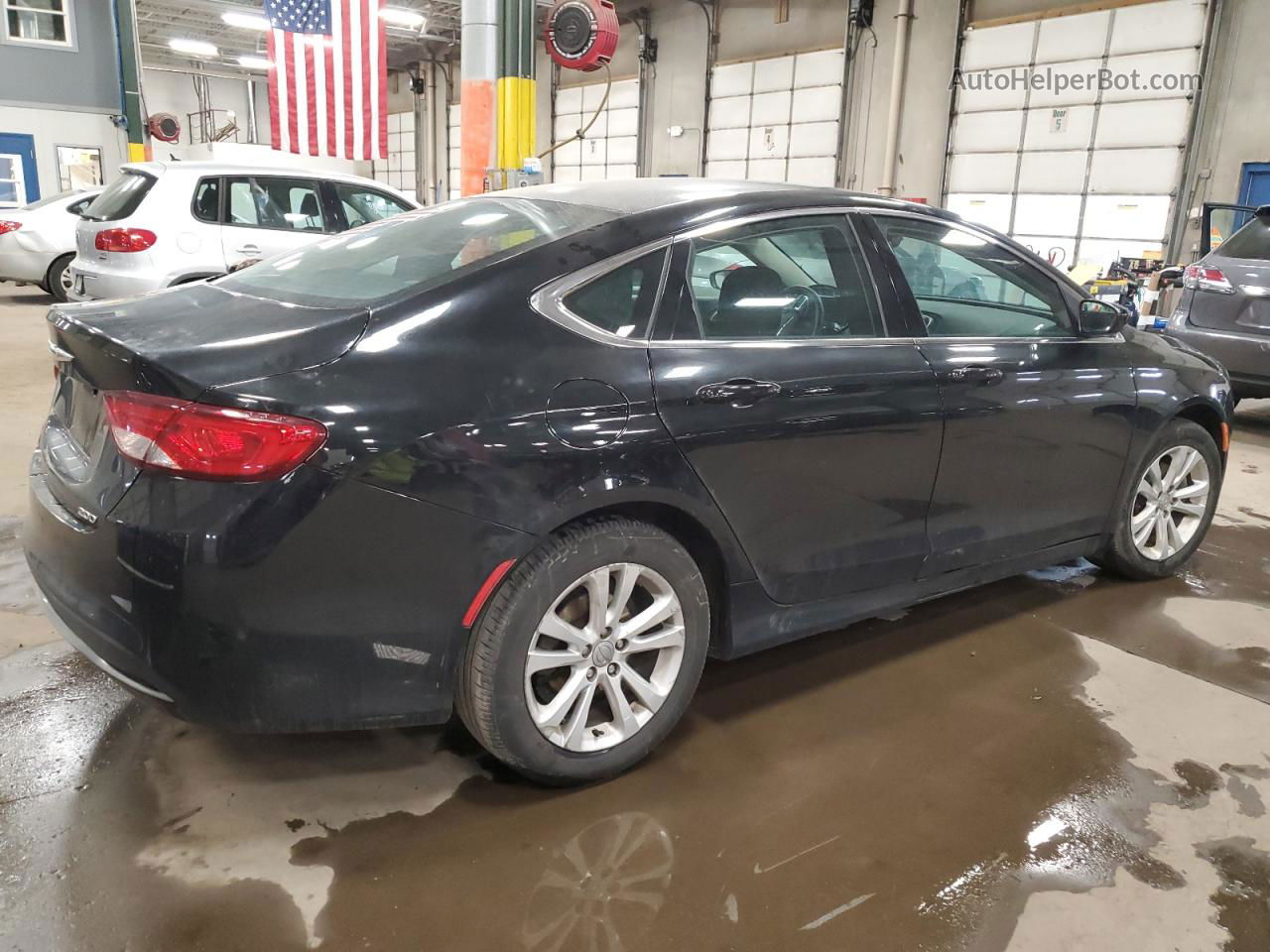 2015 Chrysler 200 Limited Черный vin: 1C3CCCAB2FN710765