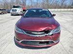 2015 Chrysler 200 Limited Burgundy vin: 1C3CCCAB2FN714041