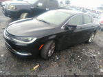 2015 Chrysler 200 Limited Black vin: 1C3CCCAB2FN732409