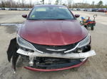 2016 Chrysler 200 Limited Burgundy vin: 1C3CCCAB2GN108935