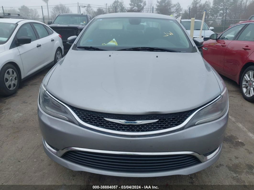 2016 Chrysler 200 Limited Silver vin: 1C3CCCAB2GN116162