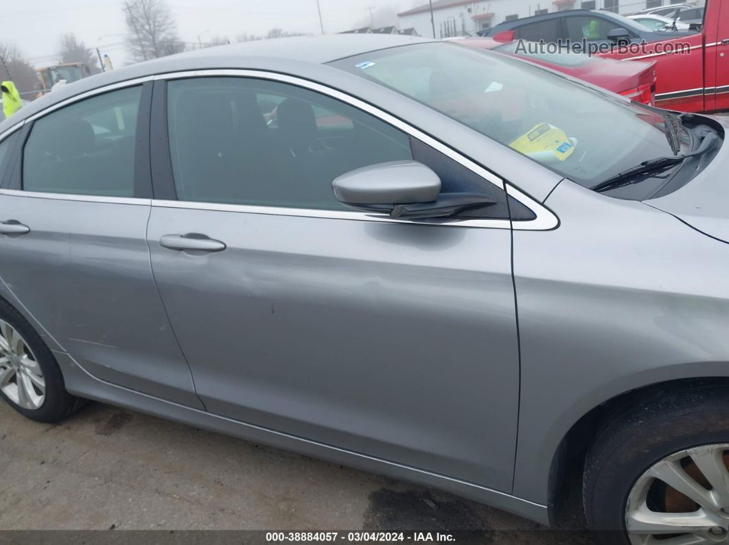 2016 Chrysler 200 Limited Silver vin: 1C3CCCAB2GN116162