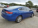 2016 Chrysler 200 Limited Синий vin: 1C3CCCAB2GN125475