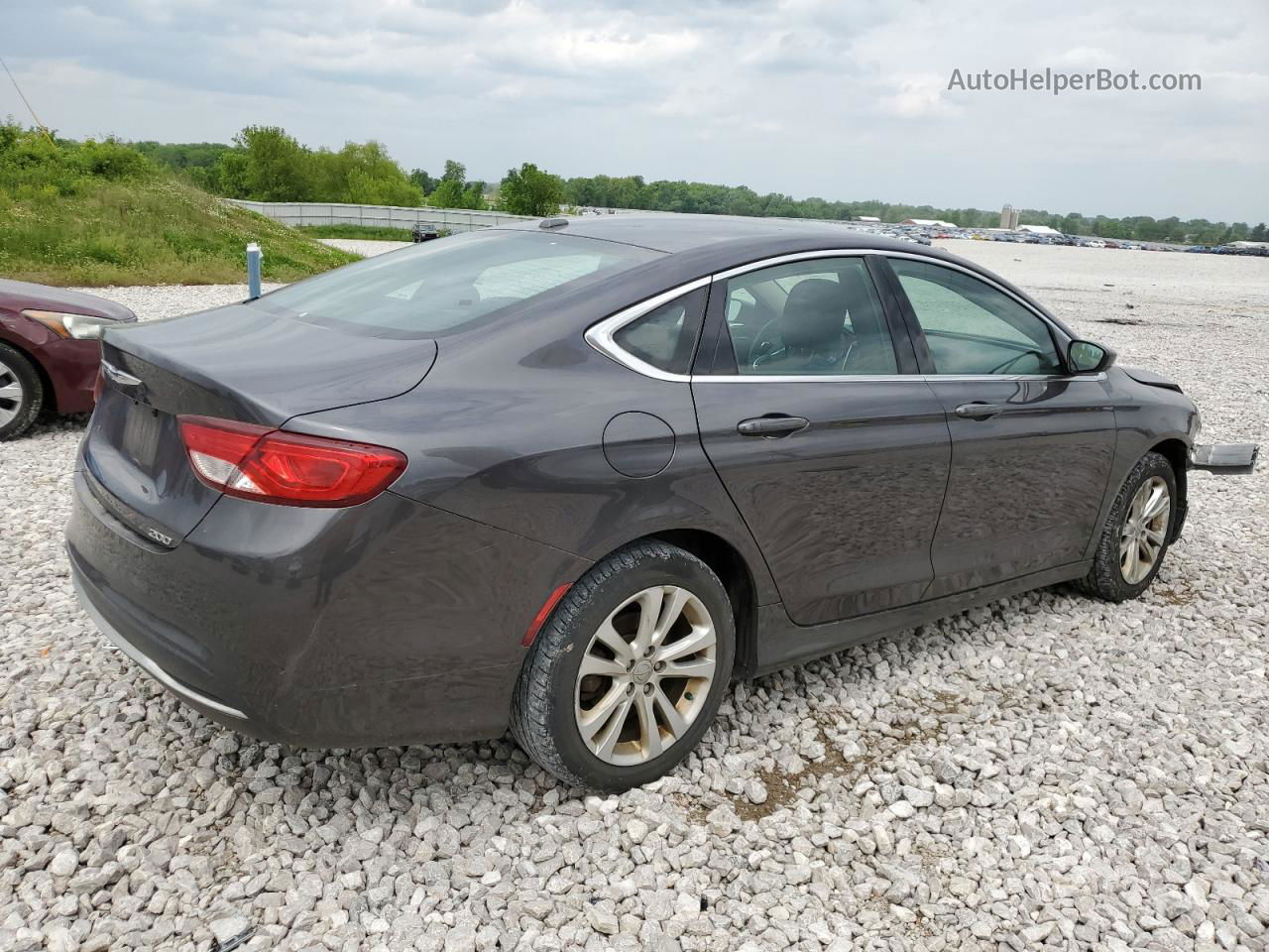 2016 Chrysler 200 Limited Серый vin: 1C3CCCAB2GN133124