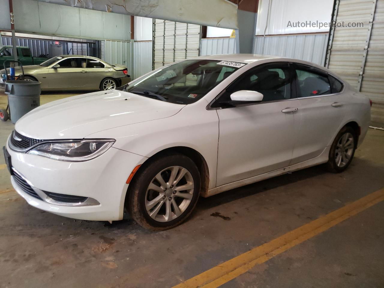 2016 Chrysler 200 Limited White vin: 1C3CCCAB2GN137481