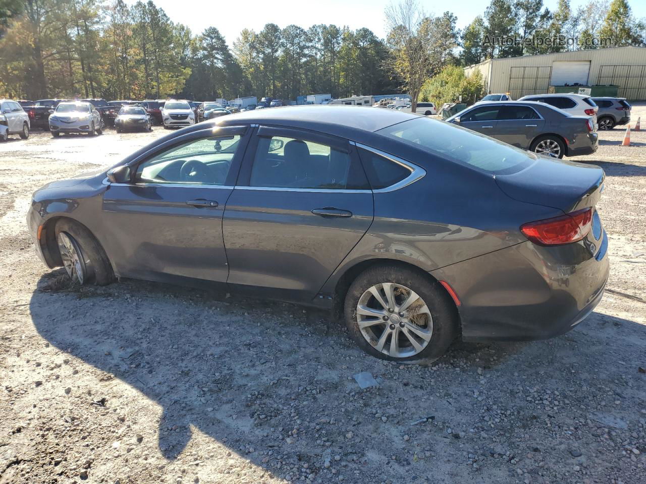 2016 Chrysler 200 Limited Charcoal vin: 1C3CCCAB2GN139151