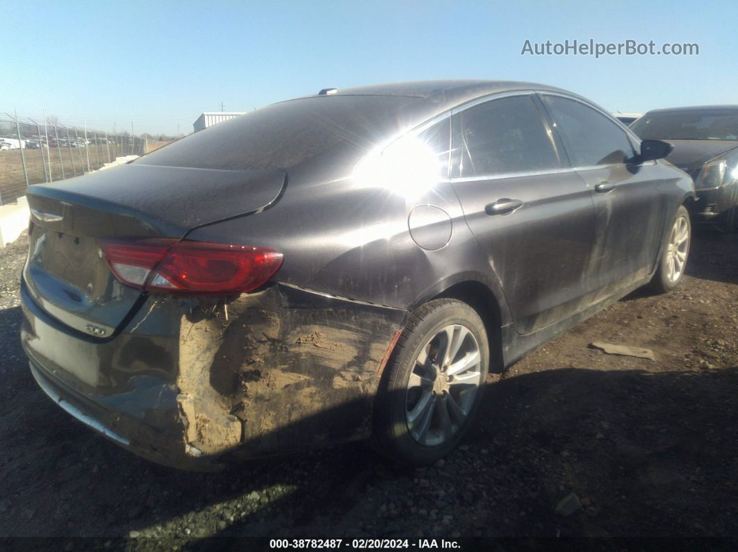 2016 Chrysler 200 Limited Серый vin: 1C3CCCAB2GN160307