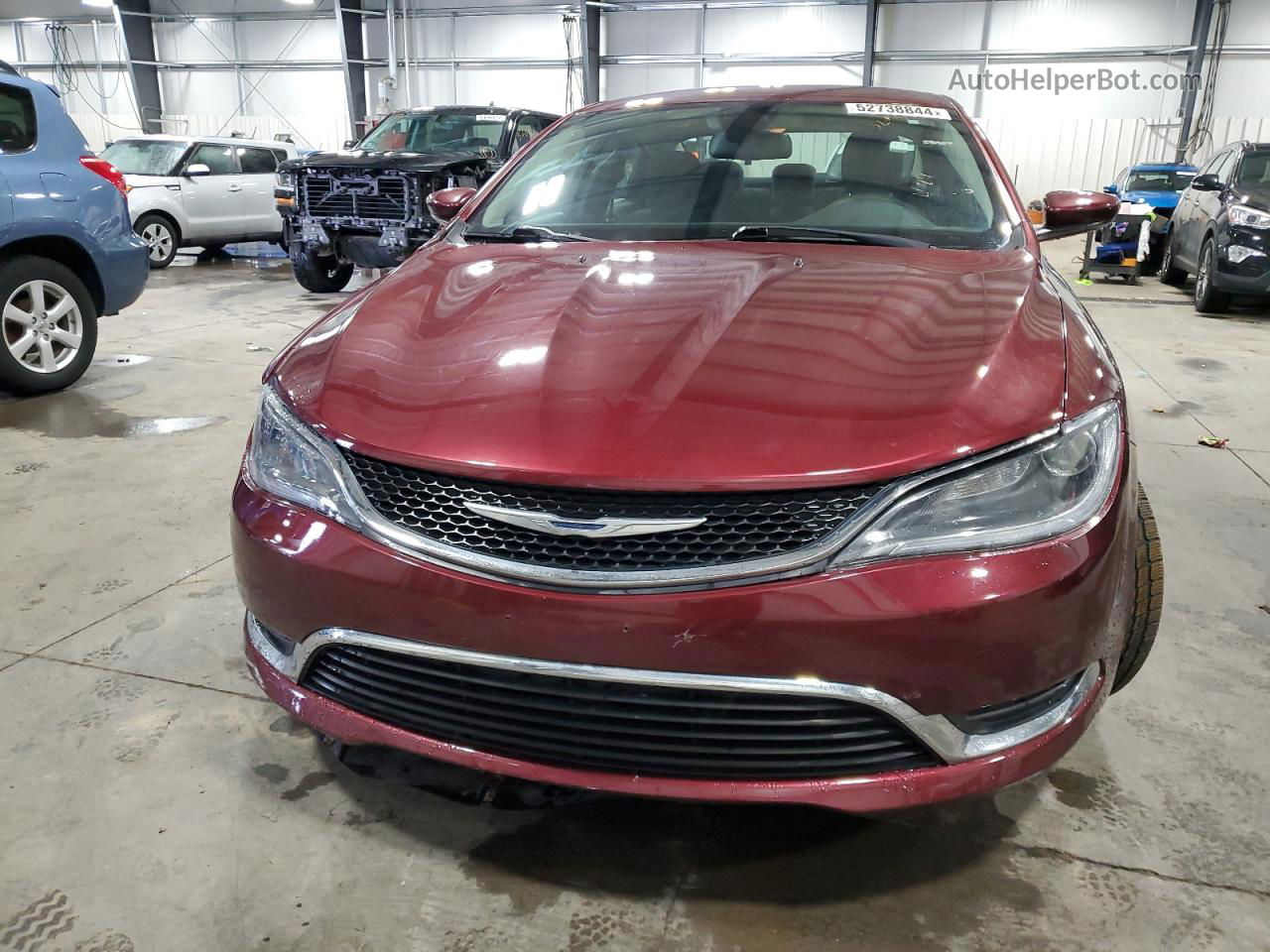 2016 Chrysler 200 Limited Красный vin: 1C3CCCAB2GN165782