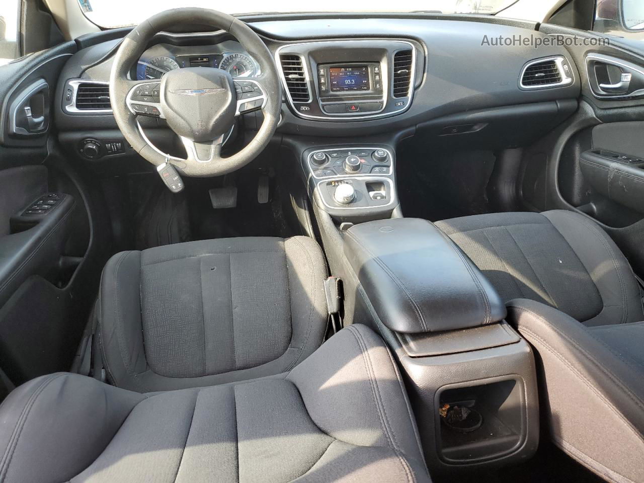 2016 Chrysler 200 Limited Бордовый vin: 1C3CCCAB2GN165930