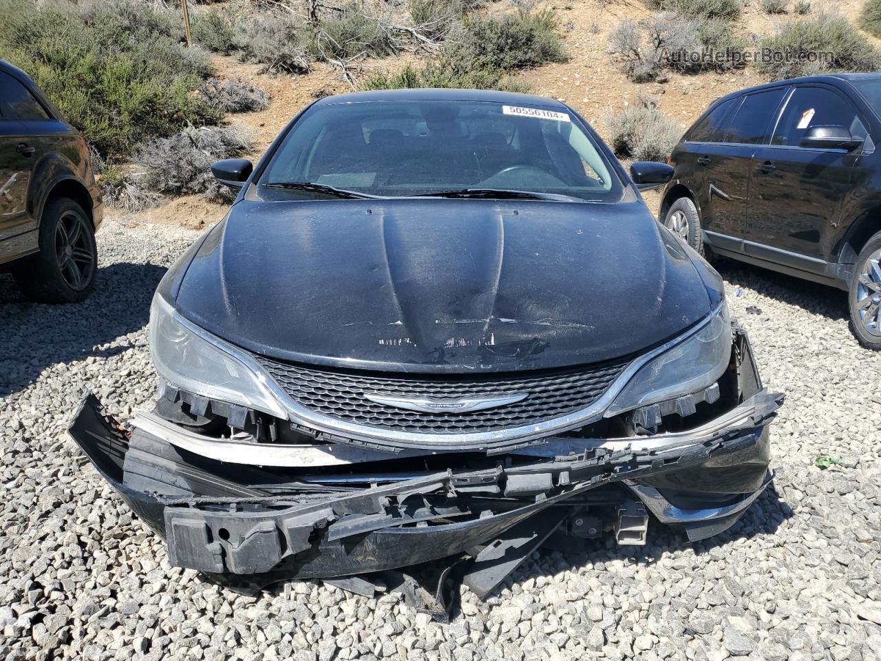 2016 Chrysler 200 Limited Black vin: 1C3CCCAB2GN168388