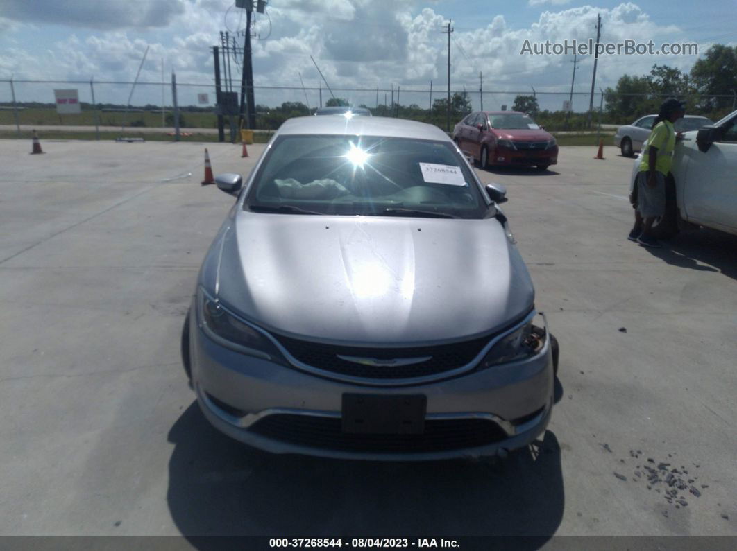 2016 Chrysler 200 Limited Серебряный vin: 1C3CCCAB2GN168987