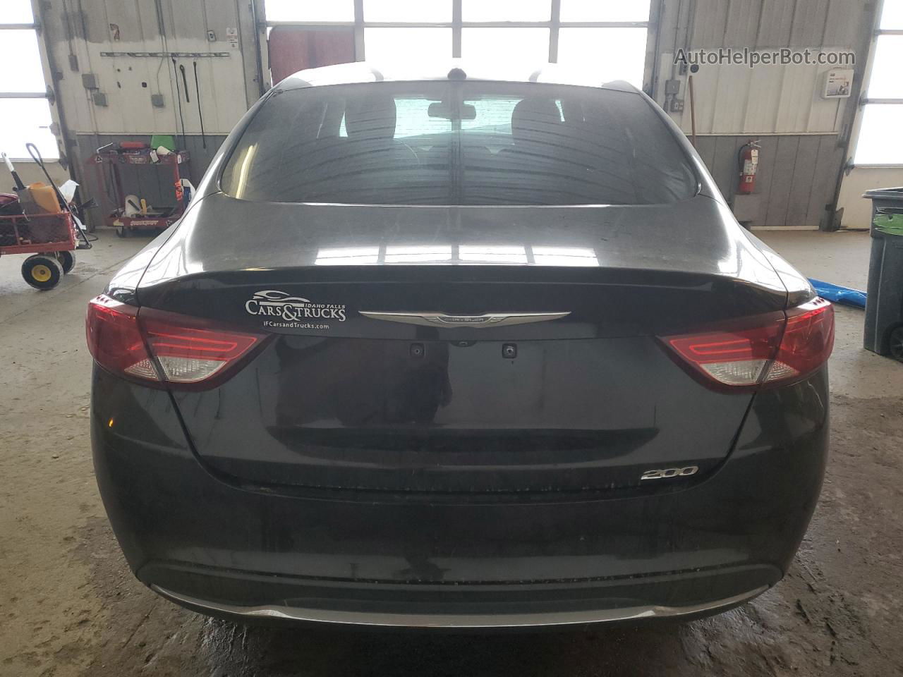 2016 Chrysler 200 Limited Черный vin: 1C3CCCAB2GN174773