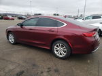 2016 Chrysler 200 Limited Burgundy vin: 1C3CCCAB2GN197602