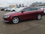 2016 Chrysler 200 Limited Бордовый vin: 1C3CCCAB2GN197602