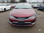 2016 Chrysler 200 Limited Бордовый vin: 1C3CCCAB2GN197602