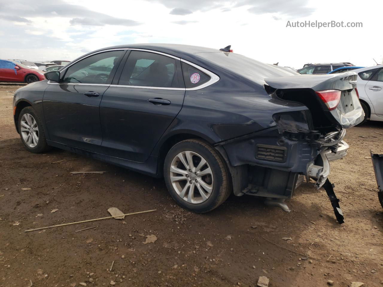 2017 Chrysler 200 Limited Charcoal vin: 1C3CCCAB2HN500735