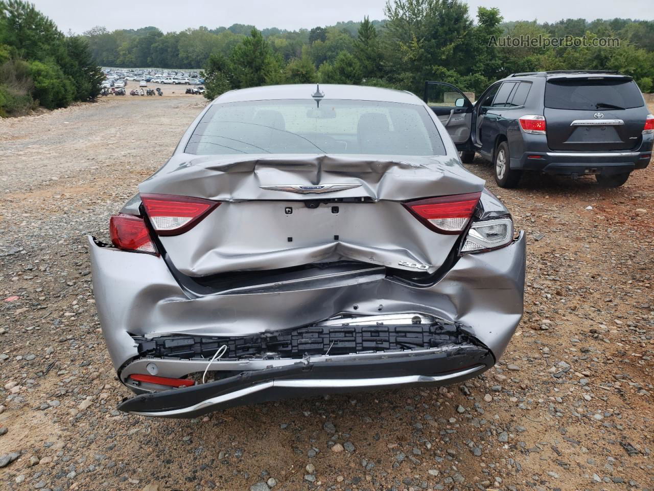 2017 Chrysler 200 Limited Silver vin: 1C3CCCAB2HN505868