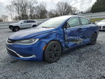 2017 Chrysler 200 Limited Blue vin: 1C3CCCAB2HN508205