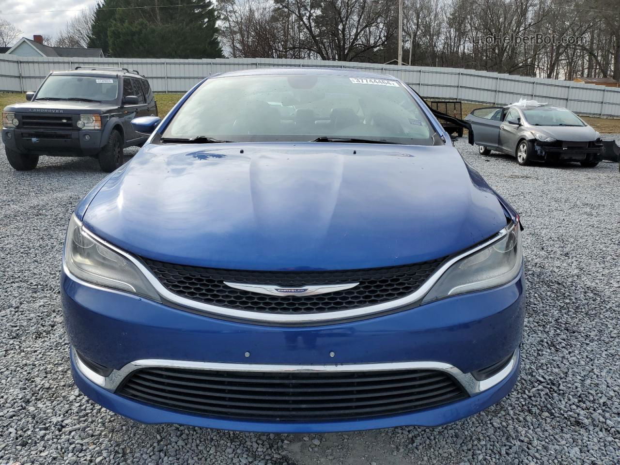 2017 Chrysler 200 Limited Синий vin: 1C3CCCAB2HN508205