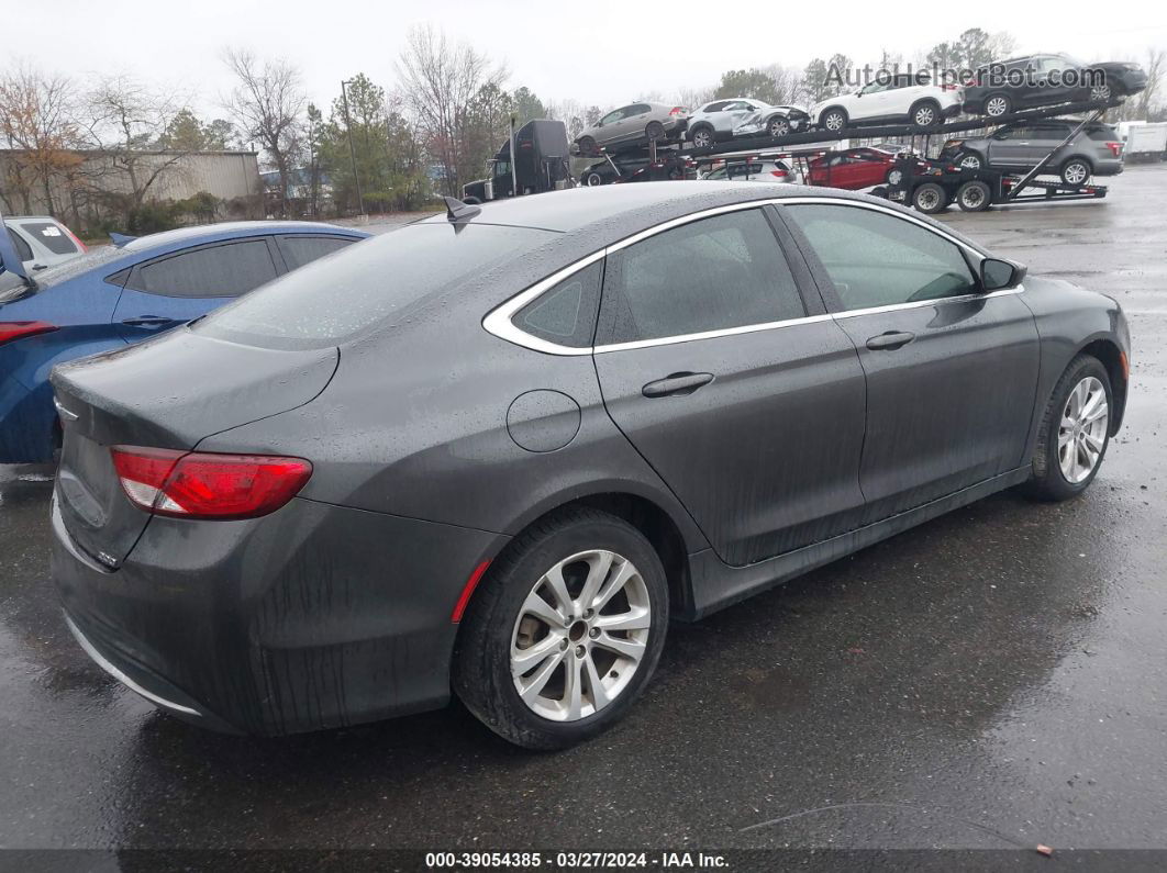 2017 Chrysler 200 Limited Platinum Серый vin: 1C3CCCAB2HN511444