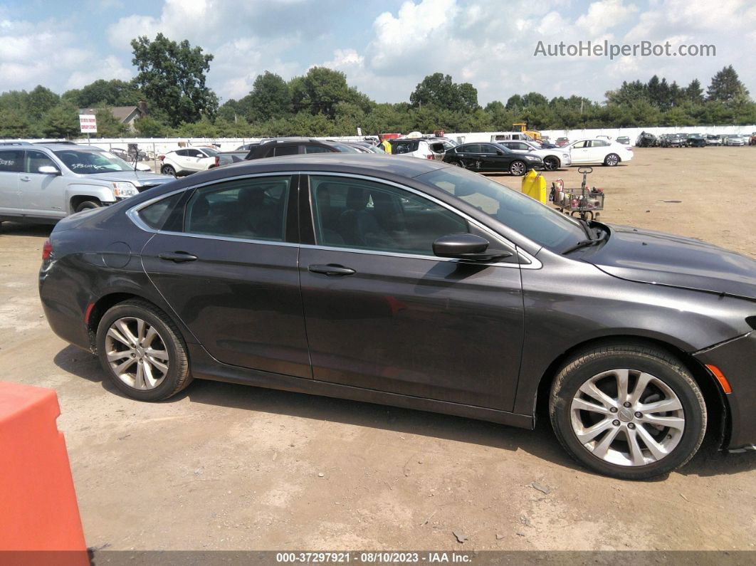 2017 Chrysler 200 Limited Platinum Gray vin: 1C3CCCAB2HN511556