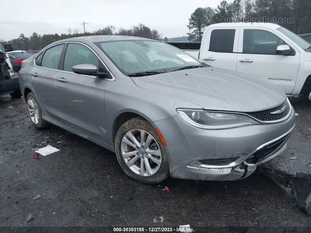 2017 Chrysler 200 Limited Silver vin: 1C3CCCAB2HN512416