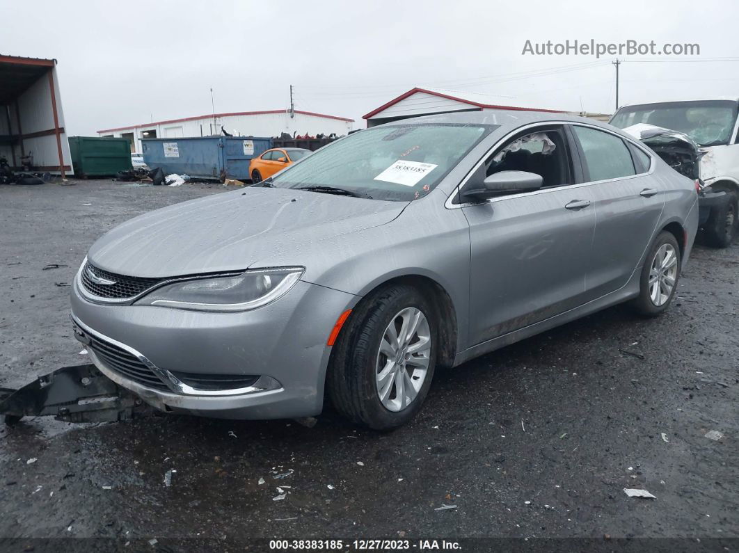 2017 Chrysler 200 Limited Silver vin: 1C3CCCAB2HN512416