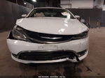 2015 Chrysler 200 Limited White vin: 1C3CCCAB3FN504676