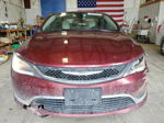 2015 Chrysler 200 Limited Бордовый vin: 1C3CCCAB3FN529691