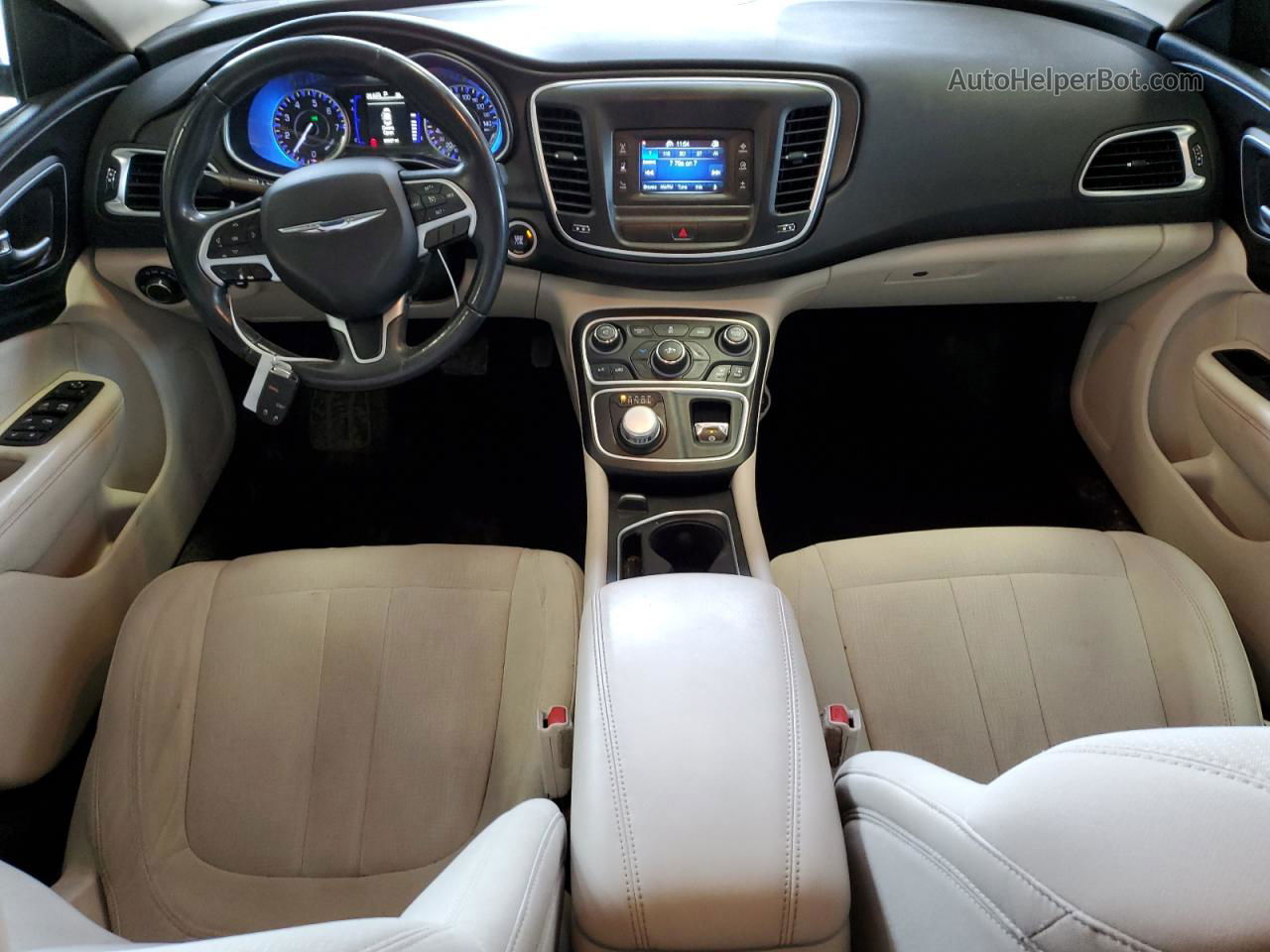 2015 Chrysler 200 Limited Бордовый vin: 1C3CCCAB3FN529691