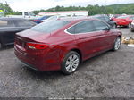 2015 Chrysler 200 Limited Maroon vin: 1C3CCCAB3FN560083