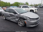 2015 Chrysler 200 Limited Gray vin: 1C3CCCAB3FN560617