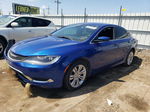 2015 Chrysler 200 Limited Blue vin: 1C3CCCAB3FN561914