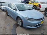 2015 Chrysler 200 Limited Light Blue vin: 1C3CCCAB3FN612540