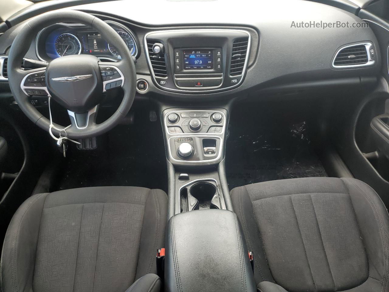 2015 Chrysler 200 Limited Серый vin: 1C3CCCAB3FN622856