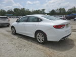 2015 Chrysler 200 Limited White vin: 1C3CCCAB3FN662340