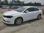 2015 Chrysler 200 Limited White vin: 1C3CCCAB3FN662340