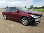 2015 Chrysler 200 Limited Темно-бордовый vin: 1C3CCCAB3FN679526