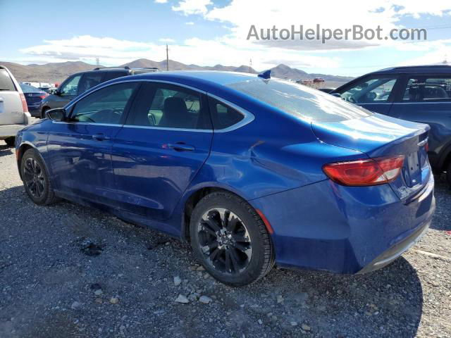 2015 Chrysler 200 Limited Синий vin: 1C3CCCAB3FN696844