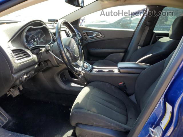 2015 Chrysler 200 Limited Синий vin: 1C3CCCAB3FN696844