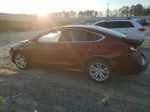 2015 Chrysler 200 Limited Maroon vin: 1C3CCCAB3FN701184