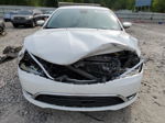 2015 Chrysler 200 Limited White vin: 1C3CCCAB3FN704103