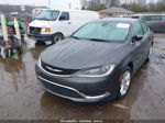 2015 Chrysler 200 Limited Gray vin: 1C3CCCAB3FN704778