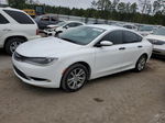 2015 Chrysler 200 Limited White vin: 1C3CCCAB3FN710757