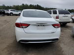 2015 Chrysler 200 Limited White vin: 1C3CCCAB3FN710757