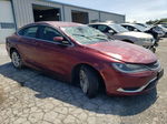 2015 Chrysler 200 Limited Maroon vin: 1C3CCCAB3FN717014