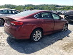 2015 Chrysler 200 Limited Maroon vin: 1C3CCCAB3FN717014