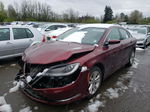 2015 Chrysler 200 Limited Red vin: 1C3CCCAB3FN740924