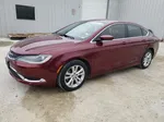 2015 Chrysler 200 Limited Burgundy vin: 1C3CCCAB3FN754905