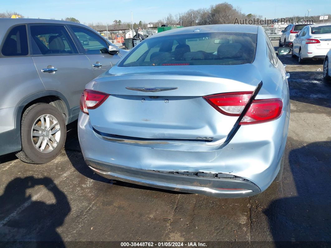 2015 Chrysler 200 Limited Blue vin: 1C3CCCAB3FN759473